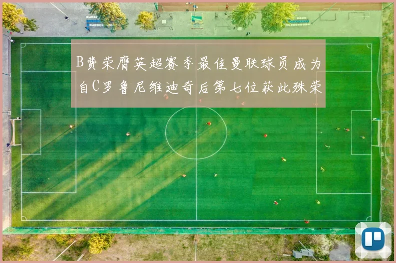 B费荣膺英超赛季最佳曼联球员成为自C罗鲁尼维迪奇后第七位获此殊荣者